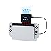 Mcbazel Ventilador de Enfriamiento para NS Switch/ Switch OLED con Visualización de la Temperatura