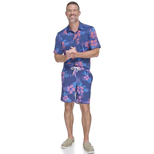 Margaritaville Men's Standard Island Reserve Hibiscus Print Swim Trunk2