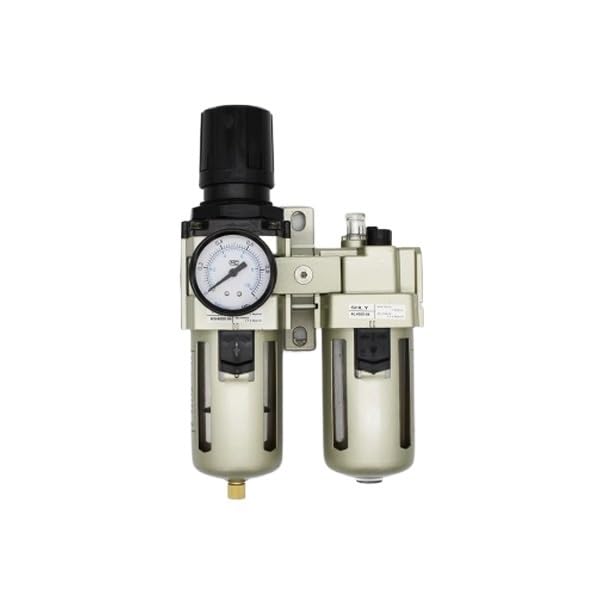 AC4010-06 AW4000-06 + AL4000-06 Air Filter Regulator Lubricator Combination F.R.L 1/2'' bsp Two Union Pneumatic