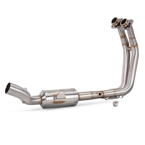 Amazon.co.jp: FIRECARP バイクマフラー スリップオンサイレンサー