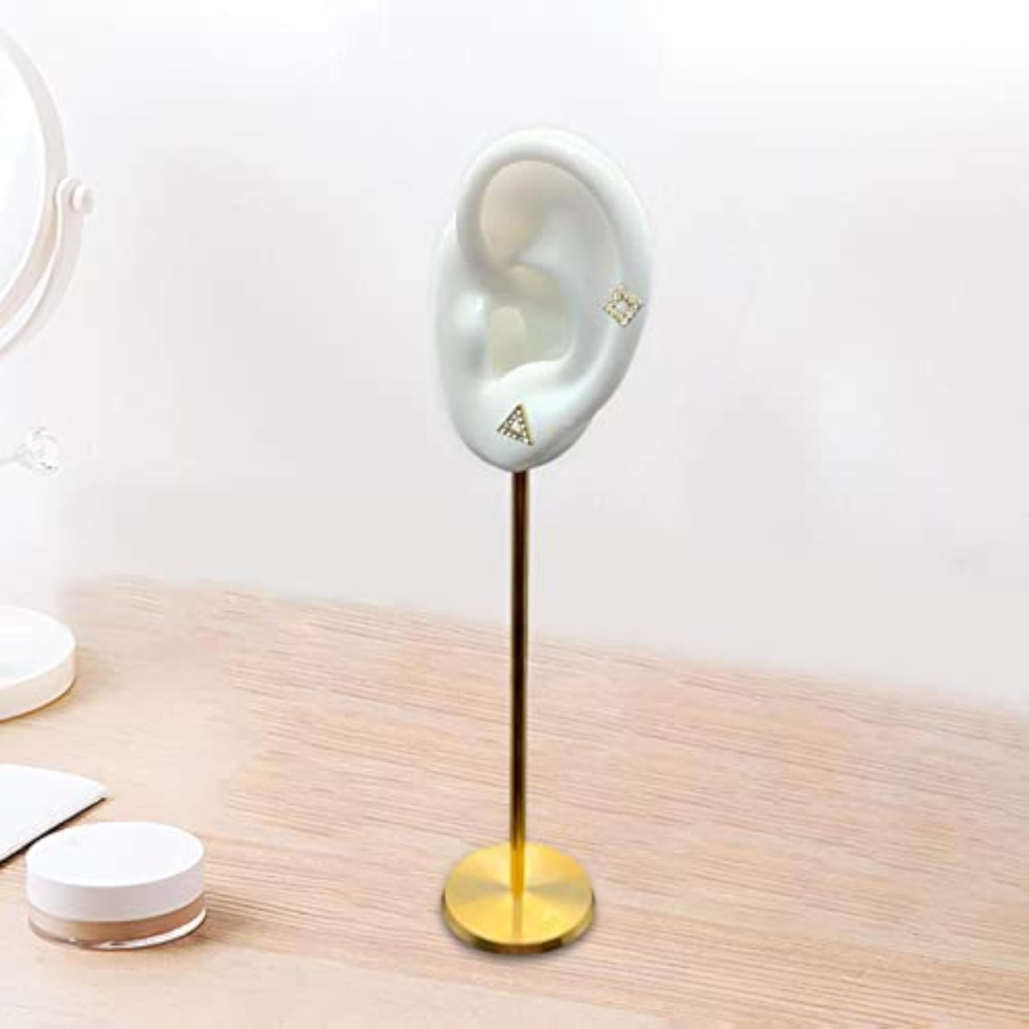 Silicone Earring Display Holder, Human Ear Model