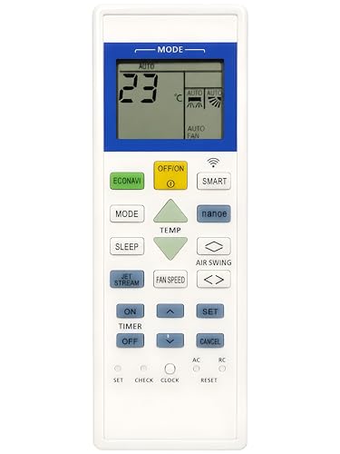 Image of Upix AC Remote No. 157F (No Backlight), Compatible /Replacement for Panasonic & Panasonic Inverter AC Remote Control (Exactly Same Remote Will Only Work)