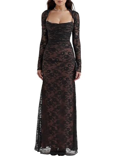 mini lace dresses for women First Dance Lace Mini Dress Black