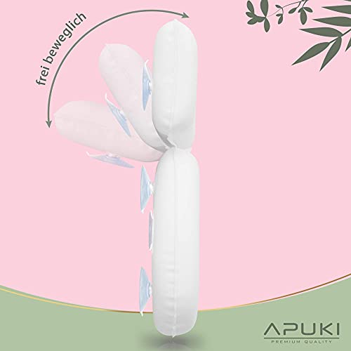APUKI® Badewannenkissen für Badewanne | Badekissen mit pflegeleichtem Obermaterial | Nackenkissen Badewanne | Antibakterielles Kissen f. Nacken & Rücken | Badekissen für Badewanne | Wannenkissen - Image 5