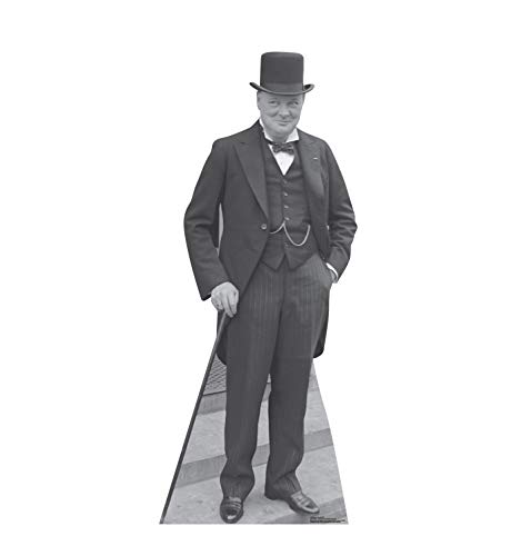 Image of Cardboard People Winston Churchill Life Size Cardboard Cutout Standup