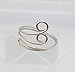 Toe Ring Swirl - 14 Kt Gold Filled or Sterling silver - Adjustable