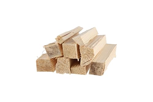 PODPAL - Natürliches Anzündholz aus trockenen Fichtenspänen | ca. 5 kg | Brennholz & Kaminholz | Ideal als Feuerstarter, Grillanzünder & Ofenanzünder | Anmachholz & Anfeuerholz für Kamin & Ofen