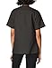 WonderWink Womens Wonderwork Short Sleeve Snap Medical Scrubs Jackets, Black, 3X-Large US