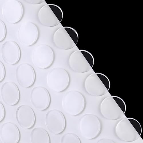 18Pcs 4/5 Inch Glass Table Top Anti Slip Pads Self Adhesive- Glass Table Top Spacer 3mm Thickness LCS-C-2057