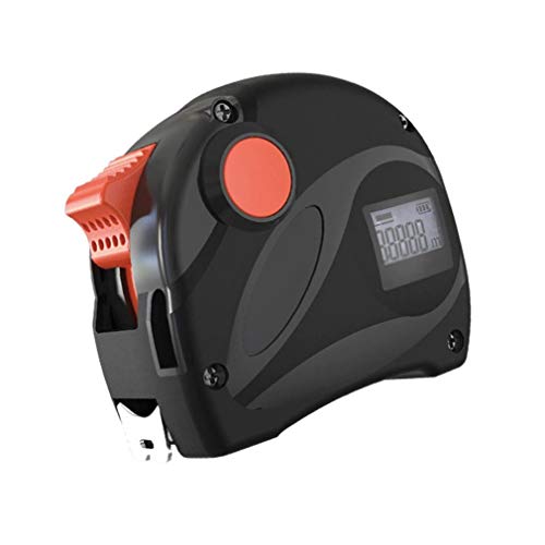 5M de carga USB Cinta métrica 2-en-1 Digital Cinta métrica del telémetro...