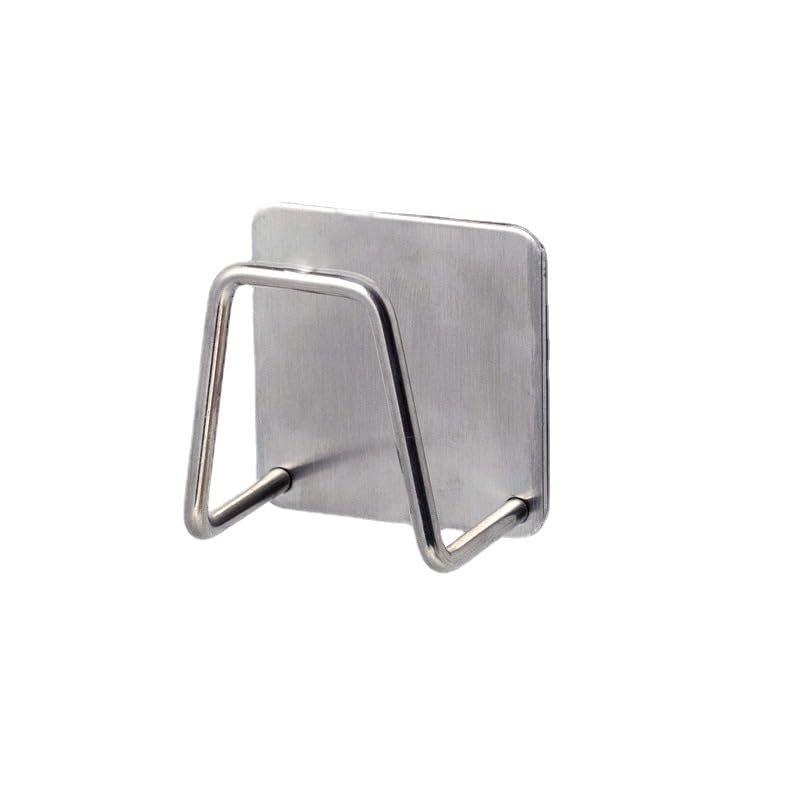 Support pour éponge en acier inoxydable adhésif étanche pour évier de cuisine et accessoires de rangement Design durable