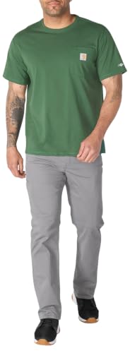 Image of Carhartt Men's Force Relaxed Fit Midweight Short-Sleeve Pocket T-Shirt