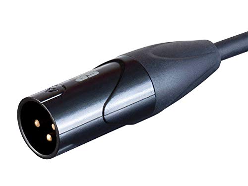 Cable XLR macho a RCA macho Monoprice de 1 pie para audio con conectores chapados en oro 3