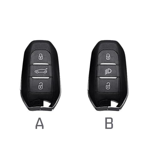 Coque clé de voiture Peugeot antichoc - Boîtier robuste et durable pour télécommande