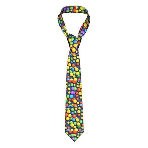 Corbata Bolas De Colores Corbatas De Hombre Ajustable Corbatas Delgadas Formales Corbata Estrecha Para Bodas Negocios Oficina