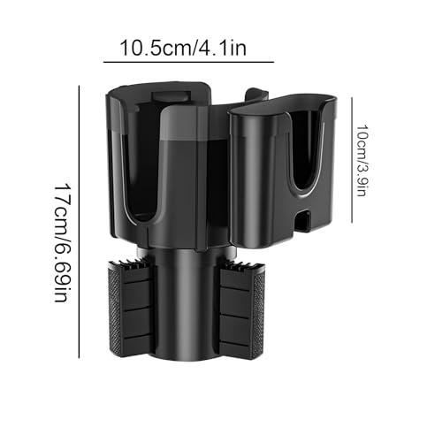 Expansor para portavasos de carro 2 en 1 con soporte para teléfono miniatura 2