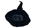 Bcaseruy Large Wicked Witch Hat for Women Black Halloween Party Masquerade Cosplay Costume Accessory Adult