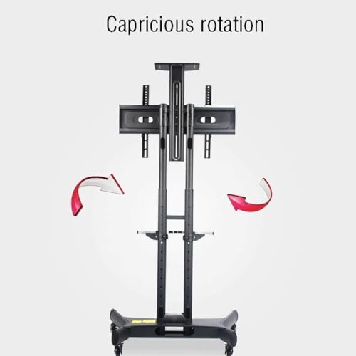 Soporte rodante ajustable en altura para TV 32-65 pulgadas miniatura 5