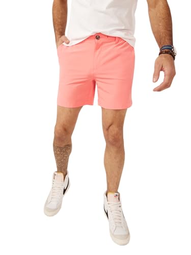 Image of Chubbies Everywear Men's Shorts - Mens Shorts Casual 6in Inseam, Elastic Waist, Water-Resistant, Zipper Pocket