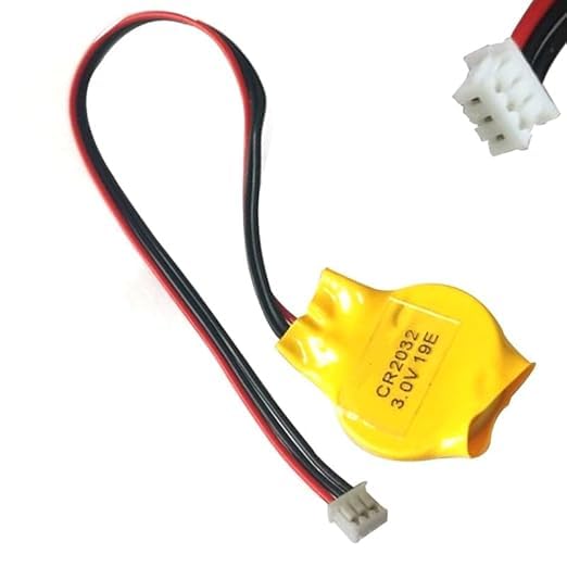 WeFly CR2032 3V PLC BIOS CMOS Notebook Laptop Lithium Mother Board Battery 3 Pin Connector
