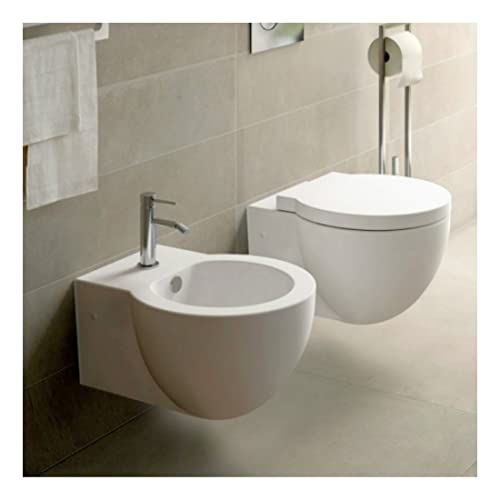Bidet sospeso Bianco EASBSE Easy Bath Evo Cielo Ceramica