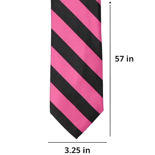 Image of tiemart Men's Striped Tie Standard Length