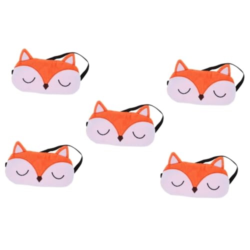 ROMISBABA 5�� �L�c�l�̃A�C�}�X�N ��̐����p�A�C�}�X�N �t�H�b�N�X�A�C�J�o�[ �ڂ̕ی�p�b�` �ʂ�����݃A�C�V�F�[�h �m�x���e�B�A�C�J�o�[ �q���p�A�C�V�F�[�h�V�F�[�h �ډB�� ����̖� �z