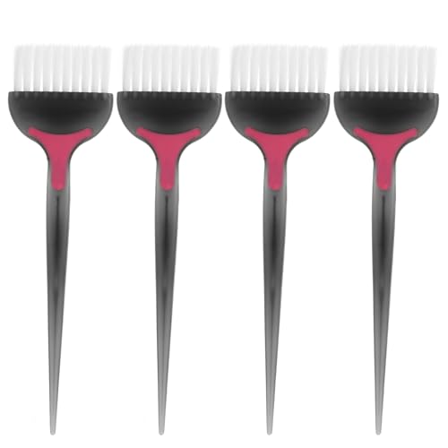 Pinceaux de coloration pour cheveux lot de 4 pour masquer les racines grises