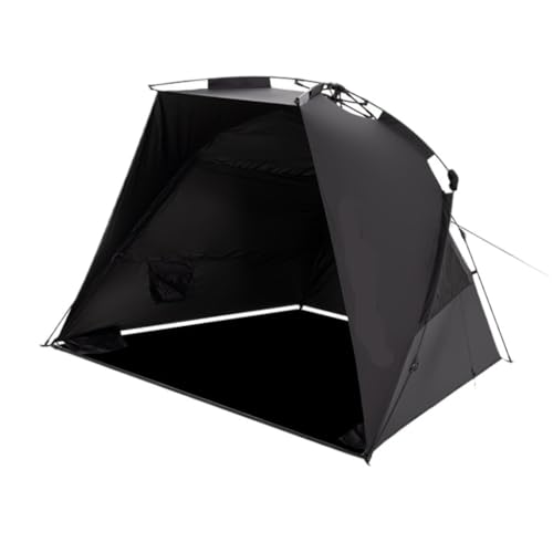 Carpa automática portátil para camping 2 personas negra