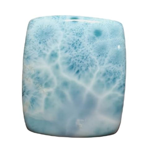 Larimar naturel cabochon haut de gamme 38mm pour pendentif et haute joaillerie DIY