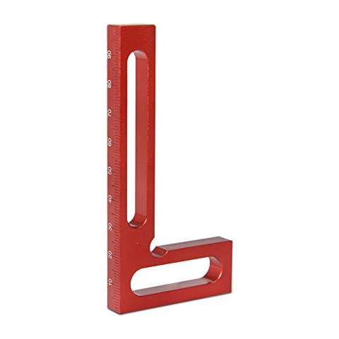 Evwoge 90° Degree Woodworking Right Angle Clamp, Tools Positioning Square10cm/3.9inch Cover
