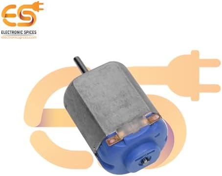 Electronic Spices Simple Diy Project Combo of 2fan/ 2switch/ 2motor/ 2battery clip and 2led/2 battery