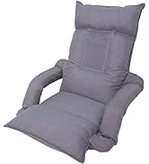 Amazon｜WAVV 座椅子 ひじ掛け付き ハイバック 低反発 背もたれ・頭部