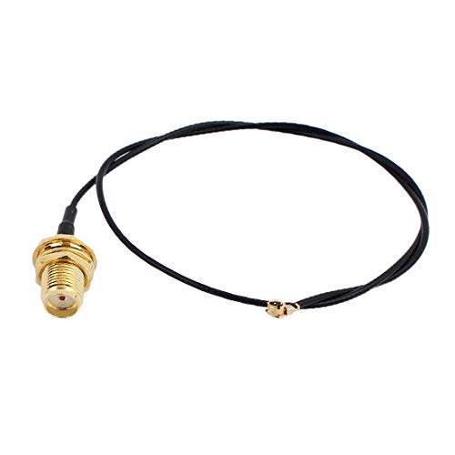 Novo Lon0167 2 peças de 30,5 cm de comprimento RF1.13 eficaz confiável IPEX 1 para RP-SMA antena fêm