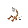 Piffany Mini Mr. Wattson LED-tafellamp, elegant en minimalistisch design, hoogwaardige legering van essenhout – vintage wit