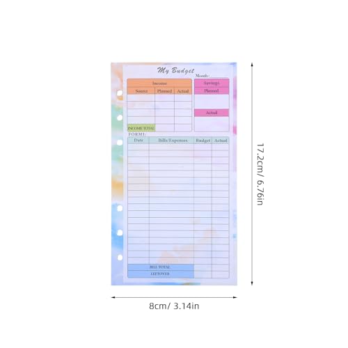 KICHOUSE A6�T�C�Y6���v�����i�[���t�B�� 14������ �ʐF�\�Z�Ǘ��V�[�g ���� �T�ԃX�P�W���[���Ή� �o�C���_�[�p �ƌv�� �d�� ���s�p�v��p��