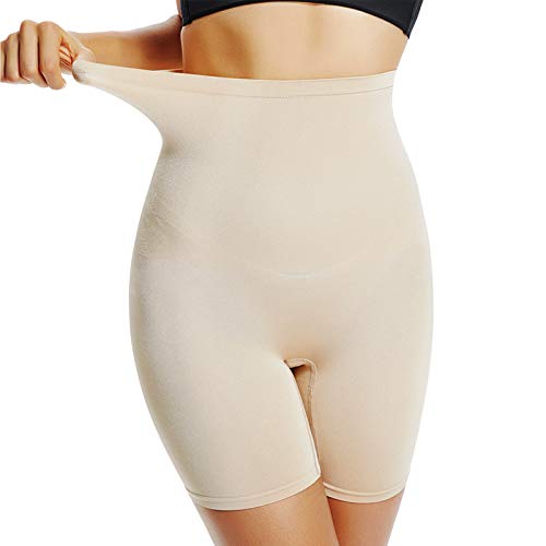 High Waist Slip Shorts for Under Dresses Thigh Slimmer Shapewear Shorts Tummy Control Body Shaper Women