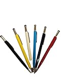 Autopoint® All-American® Pencil, 0.9mm tip, Paneled Barrel, Navy Blue, American Made (10010NB)