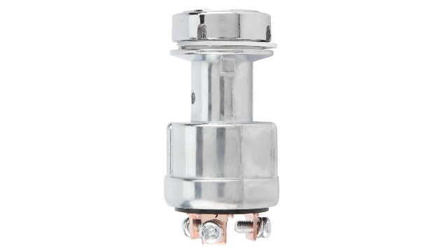 BOROCO 12V Zündschloss - Universal Mit 2 Schlüsseln Für Auto & Boot