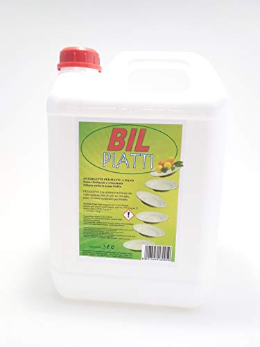 tuto chimica BIL Piatti A Mano LT 5. DETERSIVO Lavaggio Piatti A Mano