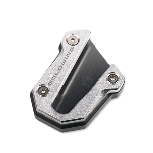 に適合するホンダ に適合するゴールドウイング 1800 GL1800 2018-2023 用 オートバイ用 CNC キックスタンドパッド フットサイドスタンド延長サポートプレート(Titanium)