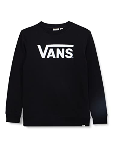 Vans Unisex-Kinder Classic Crew Sweatshirt, Black, L