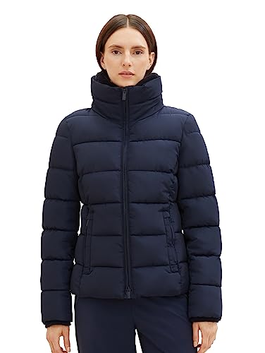 Jacket Femme TOM TAILOR blouson casual col motard zippé