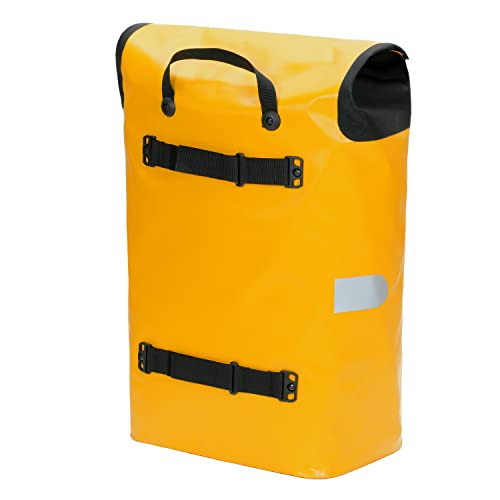 ANDERSEN Einkaufstrolley - Royal Shopper Ortlieb gelb 49 L Handwagen, wasserdicht, wetterfest, Aluminium, klappbar, luftbereiftes Kugellagerrad – Bild 3