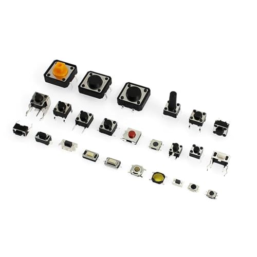Micropulsadores táctiles Dip y SMD, solución de 25 tipos para arreglar botones de hogar 2