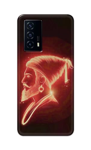 Image of PRINTFIDAA Plastic Printed Hard Back Cover Case For Vivo Iqoo Z5 Back Cover (Chatrapati Shivaji Maharaj) -112, Multi