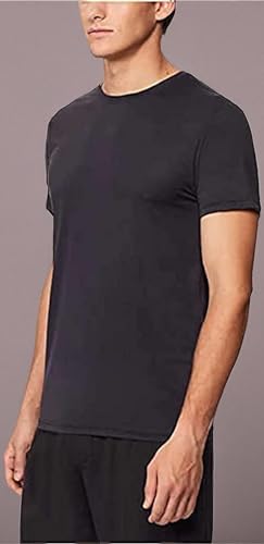 32 DEGREES [4-Pack] Air Mesh Men's Undershirts (as1, Alpha, m, Regular, Regular, Black, XL)2