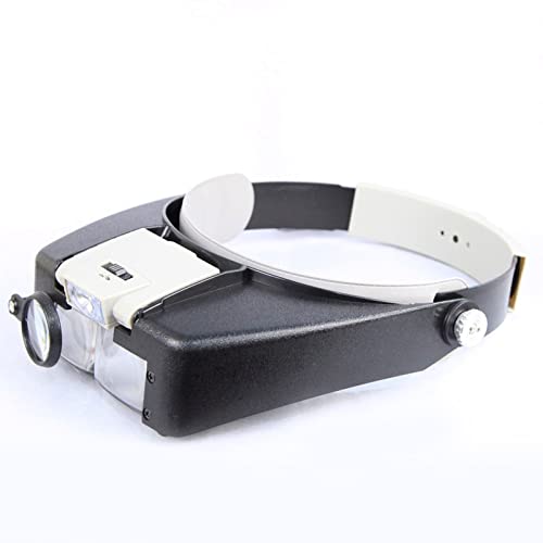 Loupe bandeau montre et bijoux pour réparer facilement sans zone d'ombre