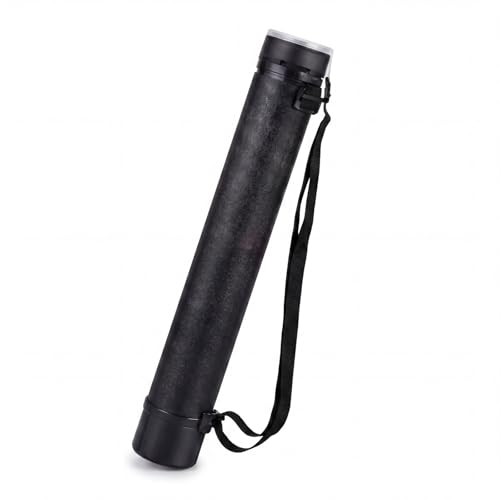 Image of Henoyso 1 Pcs Extendable Poster Tubes Bulk with Strap Blueprint Holder & Carrying Case for Maps, Documents, Artworks, Banners (L)