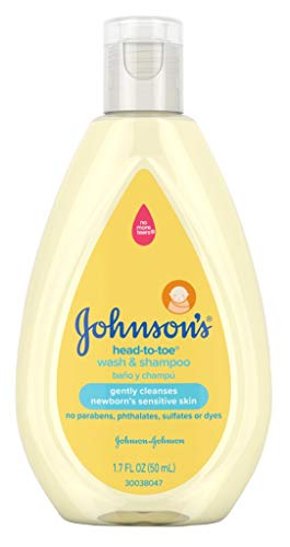 Baby Head To Toe Wash And Shampoo 1.7 Ounce (12 Pieces) (50ml)